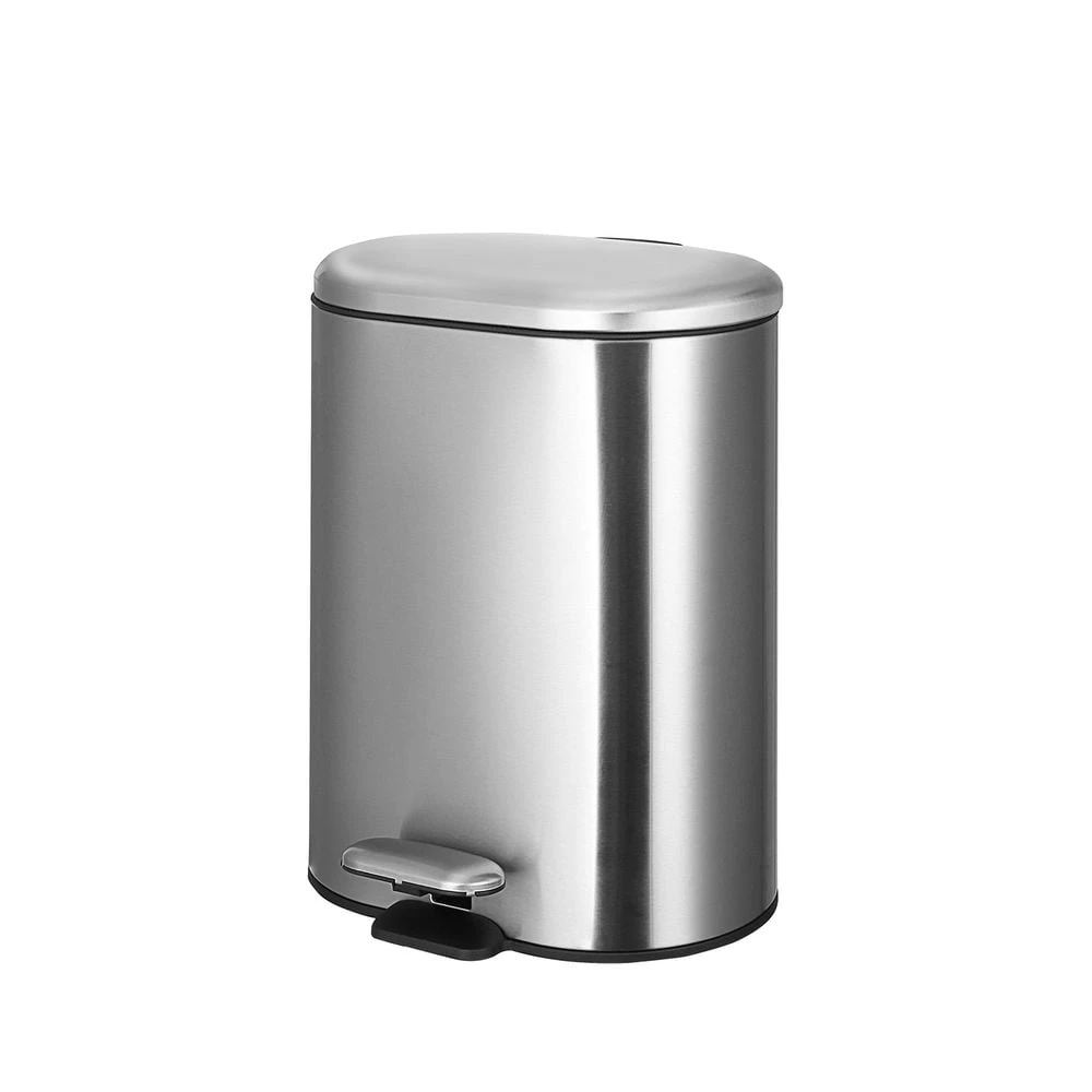 PANA® 2-tlg. WC Garnitur Set • Badezimmer Set 2-teilig • WC-Abfalleimer/Kosmetikeimer 6 L Mit Absenkautomatik Aus Edelstahl • Toilettenbürste/WC Bürste Mit Silikonkopf • Klobürste Edelstahl • Abfall Müll Eimer Mit Absenkautomatik Bad 3 PANA® 2-tlg. WC Garnitur Set • Badezimmer Set 2-teilig • WC-Abfalleimer/Kosmetikeimer 6 L Mit Absenkautomatik Aus Edelstahl • Toilettenbürste/WC Bürste Mit Silikonkopf • Klobürste Edelstahl • Abfall Müll Eimer Mit Absenkautomatik Bad – Bild 3