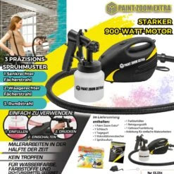 Best Direct® Farbsprühsystem - Elektro Lackierpistole Paint Zoom Extra® -Black & Decker 8600363000 VHGVACSET0310 prod 004