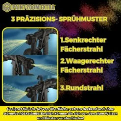 Best Direct® Farbsprühsystem - Elektro Lackierpistole Paint Zoom Extra® -Black & Decker 8600363000 VHGVACSET0310 prod 006