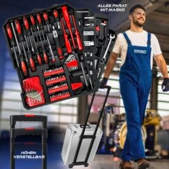 Masko® 969 Tlg Werkzeugkoffer Werkzeugkasten Werkzeugkiste Werkzeug Trolley ? Profi ? 949 Teile ? Qualitätswerkzeug 9 Masko® 969 Tlg Werkzeugkoffer Werkzeugkasten Werkzeugkiste Werkzeug Trolley ? Profi ? 949 Teile ? Qualitätswerkzeug -Black & Decker 8600364700 18775 prod 004