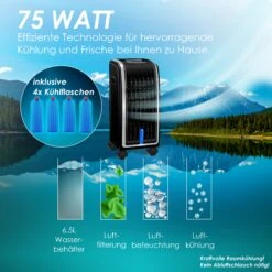 KESSER® 4in1 Mobile Klimaanlage | Fernbedienung | Klimagerät | Ventilator Klimaanlage | 7 L Tank | Timer | 3 Stufen | Ionisator Luftbefeuchter | Luftkühler | 11 KESSER® 4in1 Mobile Klimaanlage | Fernbedienung | Klimagerät | Ventilator Klimaanlage | 7 L Tank | Timer | 3 Stufen | Ionisator Luftbefeuchter | Luftkühler | -Black & Decker 8600364700 19626 prod 006