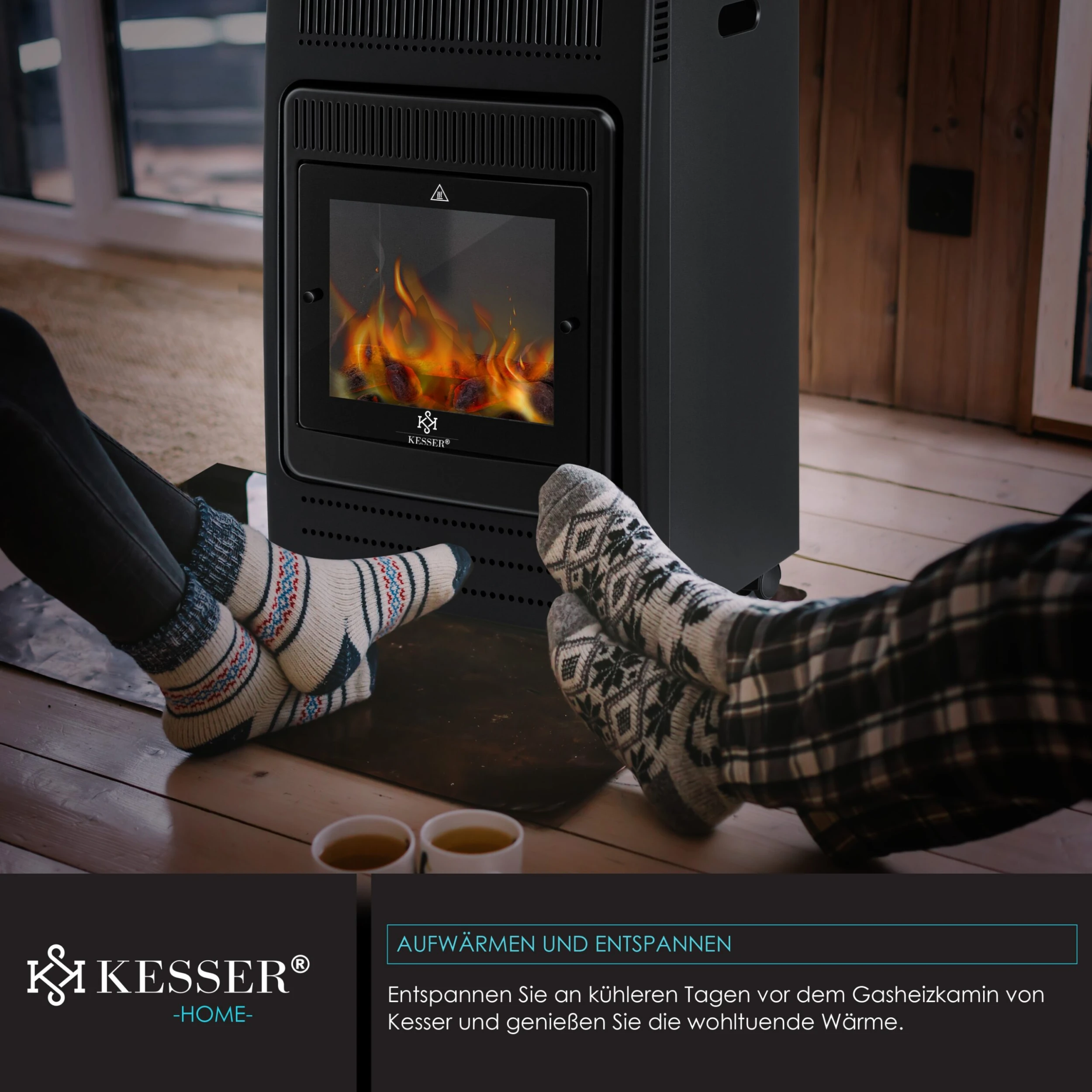 KESSER® Gasheizer Gasheizofen Heizstrahler 3,4 KW Gas Kamin Inkl. Gasdruckregler & Gasschlauch 2 Heizstufen Infrarot 3400W Gasheizstrahler Gasheizung Butan- Oder Propangasflaschen Bis 11kg Schwarz 5 KESSER® Gasheizer Gasheizofen Heizstrahler 3,4 KW Gas Kamin Inkl. Gasdruckregler & Gasschlauch 2 Heizstufen Infrarot 3400W Gasheizstrahler Gasheizung Butan- Oder Propangasflaschen Bis 11kg Schwarz – Bild 5