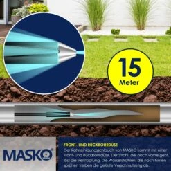 MASKO® Rohrreinigungsschlauch Set Abflussreiniger 200 Bar Inkl. Tasche 5 Adapter Düsen + Rotierend Kompatibel Mit Kärcher K2-k7 Serie LAVOR Hochdruckreiniger Universal Rohrreinigungsset 9 MASKO® Rohrreinigungsschlauch Set Abflussreiniger 200 Bar Inkl. Tasche 5 Adapter Düsen + Rotierend Kompatibel Mit Kärcher K2-k7 Serie LAVOR Hochdruckreiniger Universal Rohrreinigungsset -Black & Decker 8600364700 23300 prod 004