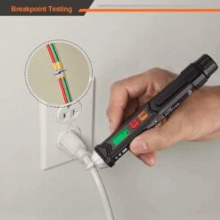 TACKLIFE VT02 Laser & Nivelliergeräte Berührungsloser Wechselspannungsprüfer/Spannungsprüfstift 9 TACKLIFE VT02 Laser & Nivelliergeräte Berührungsloser Wechselspannungsprüfer/Spannungsprüfstift -Black & Decker 8600367000 2361 prod 004