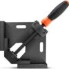 TACKLIDE HAC3A, Eckklemme, 90°-Winkelklemme Mit Einem Griff, Gehäuse Aus Aluminiumlegierung, Drehbare Backe, Gewindestange Aus Kohlenstoffstahl Zum Verbinden Von Holz, Metall Und Glas, Ideal Für Die Holzbearbeitung Im Heimwerkerbereich.