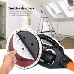 Tacklife B10, 5-Amp 3×18-Zoll-Bandschleifer Mit 13 Schleifbändern, Variabler Drehzahlregelung, Staubbox Und Vakuumadapter 9 Tacklife B10, 5-Amp 3×18-Zoll-Bandschleifer Mit 13 Schleifbändern, Variabler Drehzahlregelung, Staubbox Und Vakuumadapter -Black & Decker 8600367000 2605 prod 004