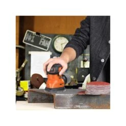 Tacklife ASD2A 50 Stücke Maus Detail Sander Schleifpapier 40/60/80/100/240 Grits Haken Und Schleife Sortiert Schleifpapier -Black & Decker 8600367000 2613 prod 004