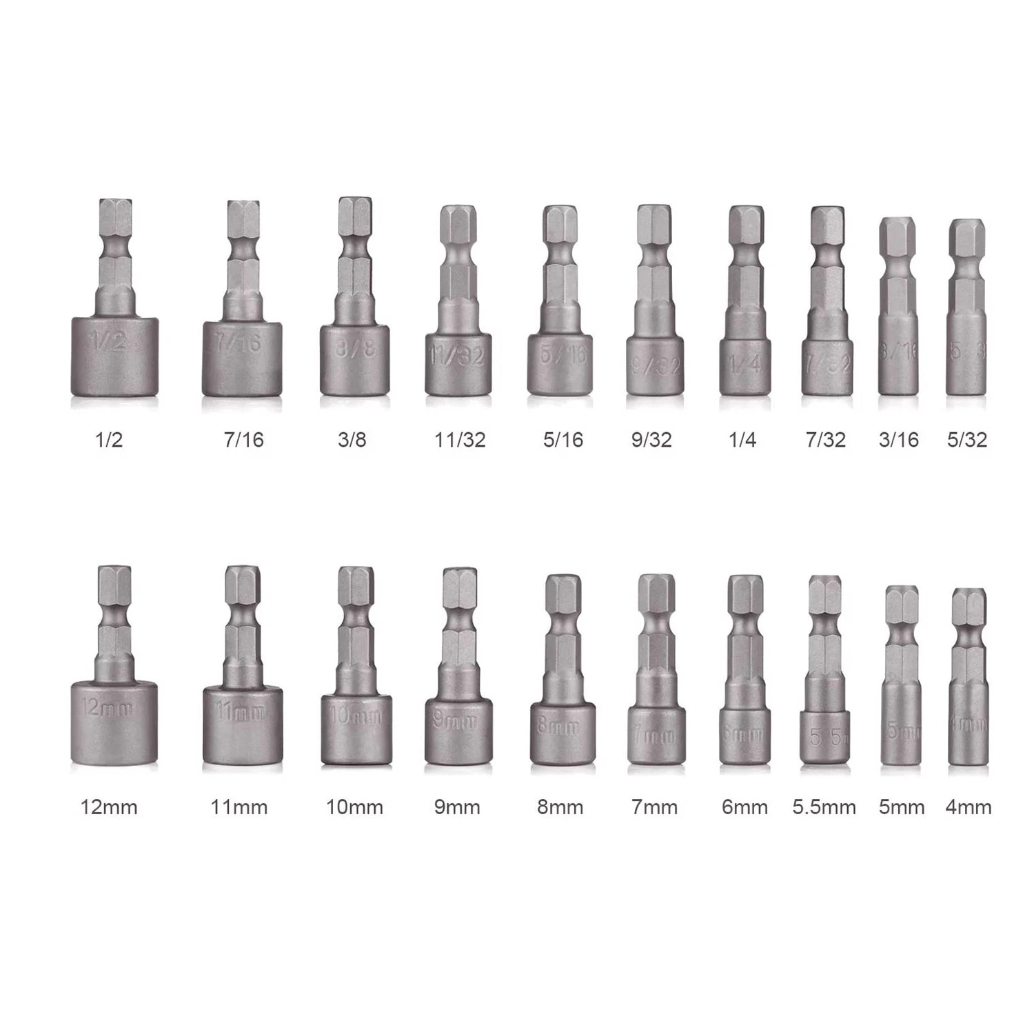Tacklife PNDB1A Steckschlüsseleinsätze Schraubendreherbitsätze Mit Chrom Vanadium Stahl 2 Tacklife PNDB1A Steckschlüsseleinsätze Schraubendreherbitsätze Mit Chrom Vanadium Stahl – Bild 2