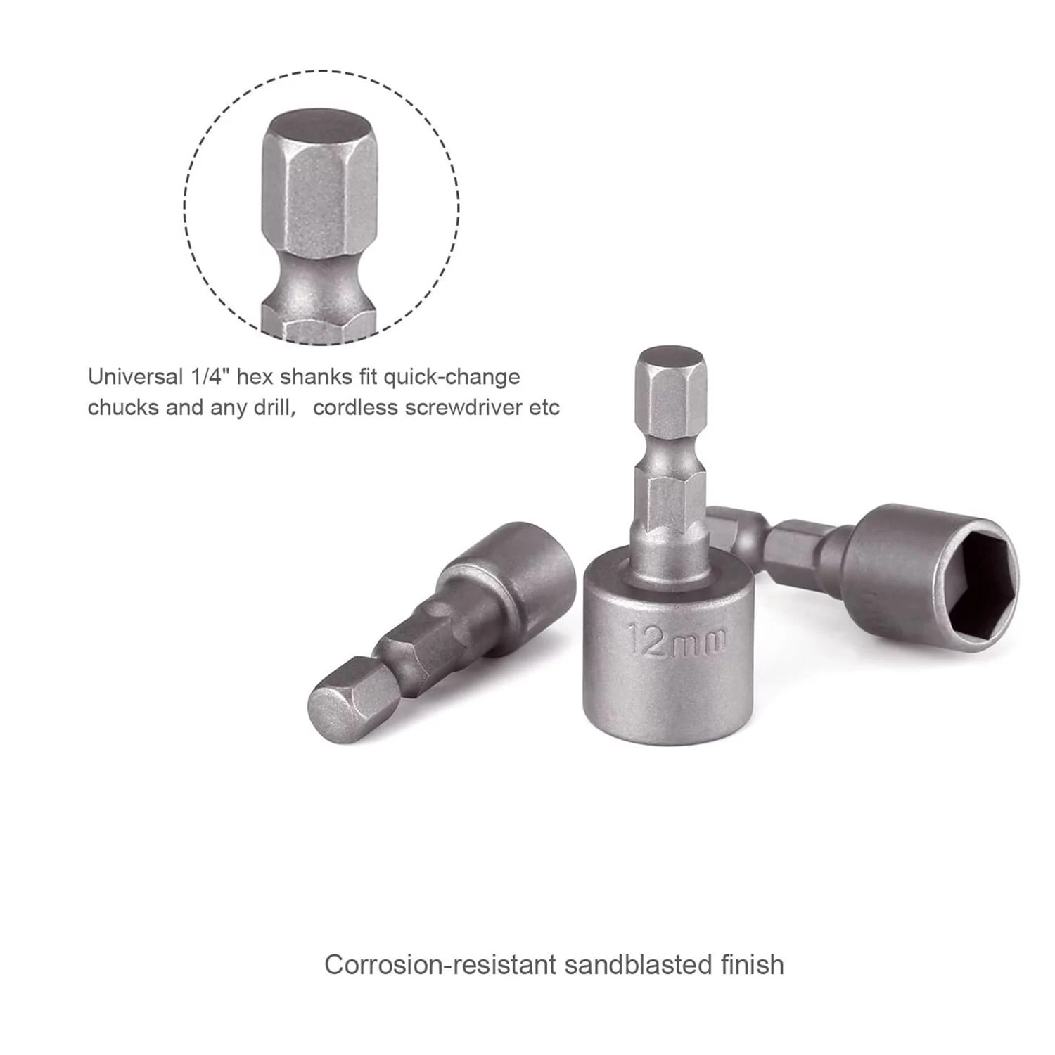 Tacklife PNDB1A Steckschlüsseleinsätze Schraubendreherbitsätze Mit Chrom Vanadium Stahl 3 Tacklife PNDB1A Steckschlüsseleinsätze Schraubendreherbitsätze Mit Chrom Vanadium Stahl – Bild 3
