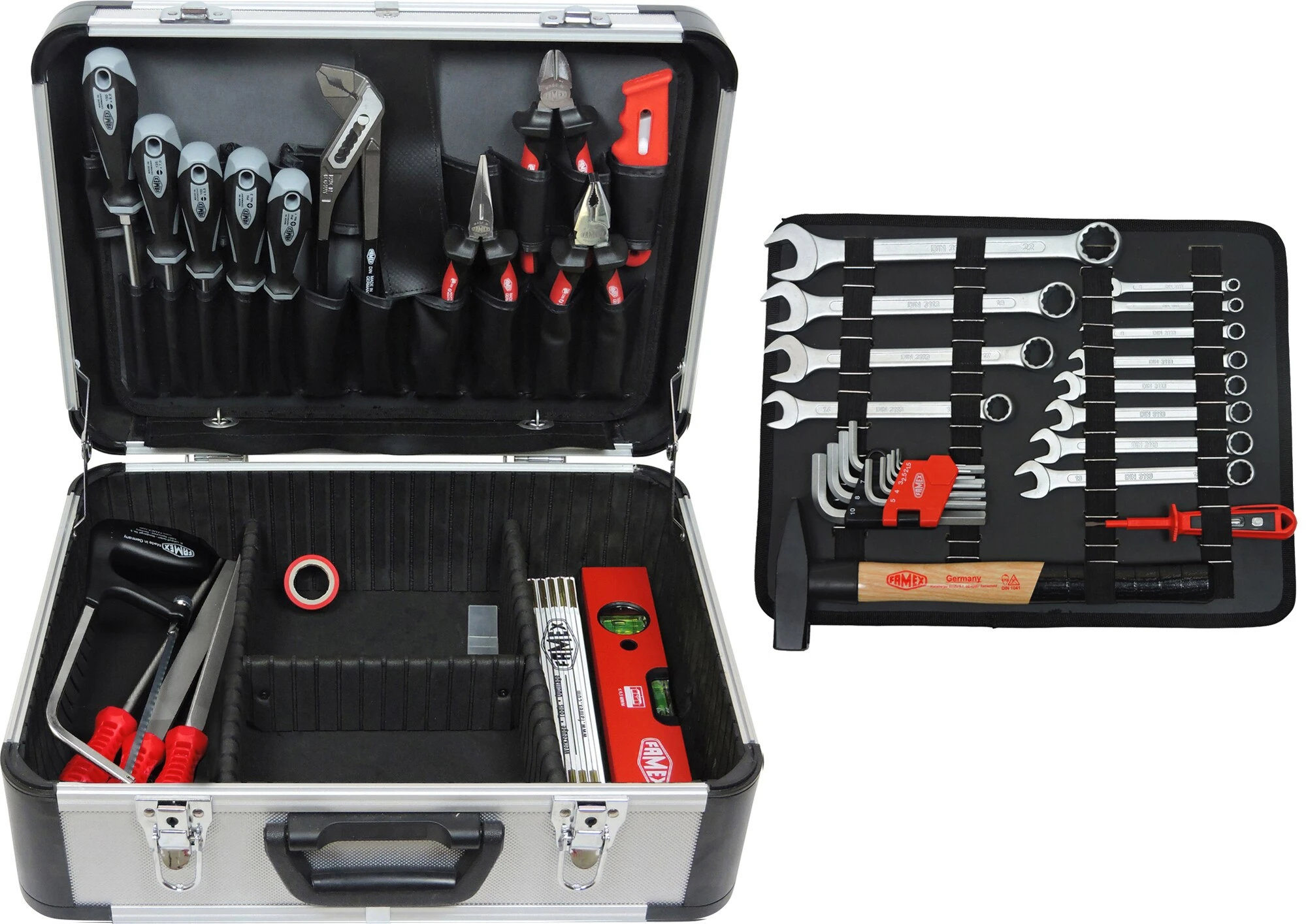 FAMEX 729-88 Profi Werkzeugkoffer Mit Werkzeug In Top Qualität 3 FAMEX 729-88 Profi Werkzeugkoffer Mit Werkzeug In Top Qualität – Bild 3